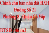 Chính chủ bán nhà đất HXH Đường Số 21 , Phường 8, Quận Gò Vấp