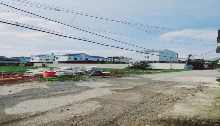 Bán Đất 5x20 cách Nguyễn Thị Thử 50m, hẻm xe tải lớn, xây dựng hoàn công liền
