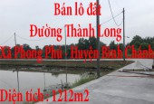Bán lô đất 1212m Xã Phong Phú, Huyện Bình Chánh giá tốt