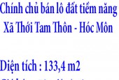 Chính chủ cần bán lô đất tiềm năng ở Xã Thới Tam Thôn, Huyện Hóc Môn, TP Hồ Chí Minh