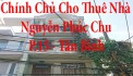 Chính Chủ Cho Thuê Nhà Đường Nguyễn Phúc Chu - P.15 -Tân Bình - HCM