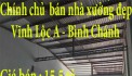 Chính chủ cần bán nhà xưởng đẹp ở Vĩnh Lộc A , Huyện Bình Chánh , HCM
