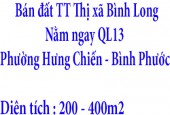 Bán đất ở trung tâm Thị xã Bình Long nằm ngay QL13