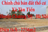 Chính chủ bán đất thổ cư Huyện Chương Mỹ, Hà Nội