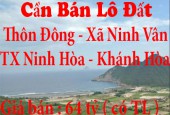 Cần Bán Lô Đất Xã Ninh Vân Thị Xã Ninh Hoà Tỉnh Khánh Hoà