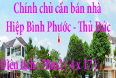 Chính chủ cần bán nhà ở Phường Hiệp Bình Phước, Quận Thủ Đức, Hồ Chí Minh