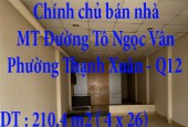 Chính chủ bán nhà mặt tiền Tô Ngọc Vân, Q12, TP HCM