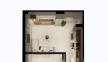 Cho thuê căn hộ 1 ngủ tách bếp siêu rộng tại 193 Văn Cao-ĐT+ZALO 0904282860