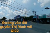 Chủ ngộp Bán gấp lô đất 1/ Nguyễn thị rành , Tân An Hội, Củ chi